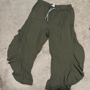 Cat and jack green flared pants